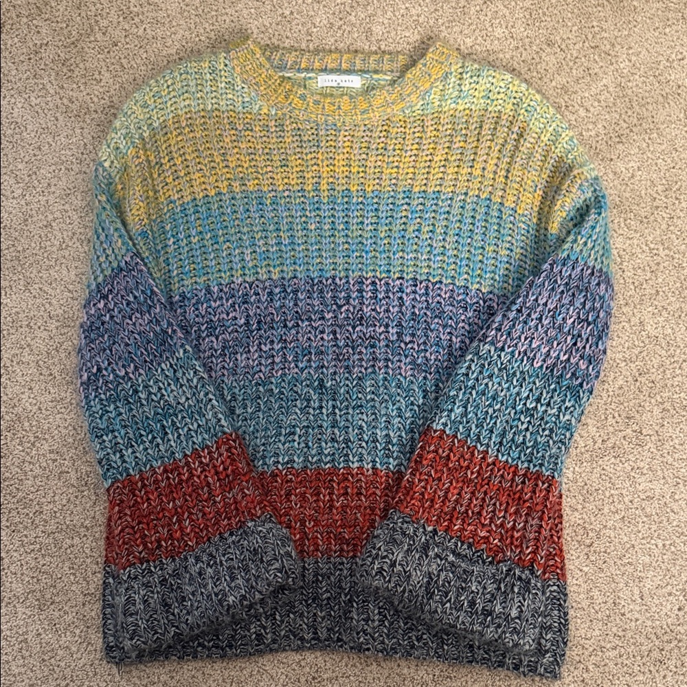 Colorful Striped Sweater